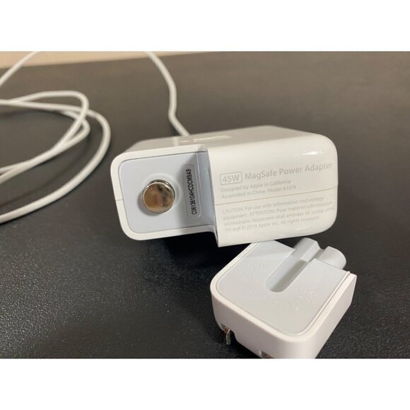 OEM 45W MagSafe Macbook Power Adapter & Longwell Apple 6' Extension Cord Cable - Picture 6 of 11